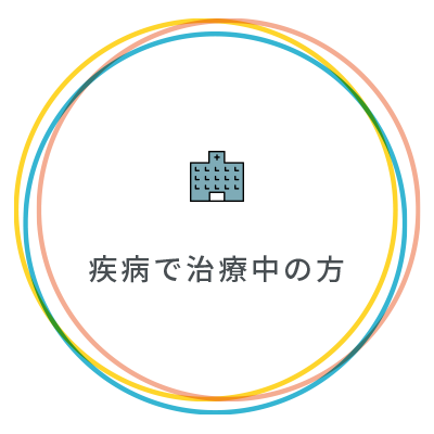 疾病で治療中の方